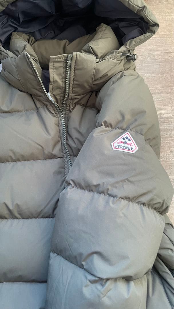 PYRENEX SPOUTNIC MINI カーキSダウンジャケット