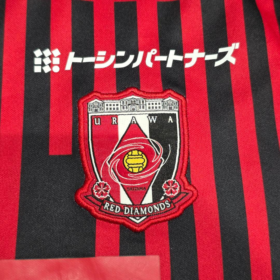 浦和レッズ　トレーニングシャツ　XL　レッド　NIKE　ナイキ　Jリーグ　三菱