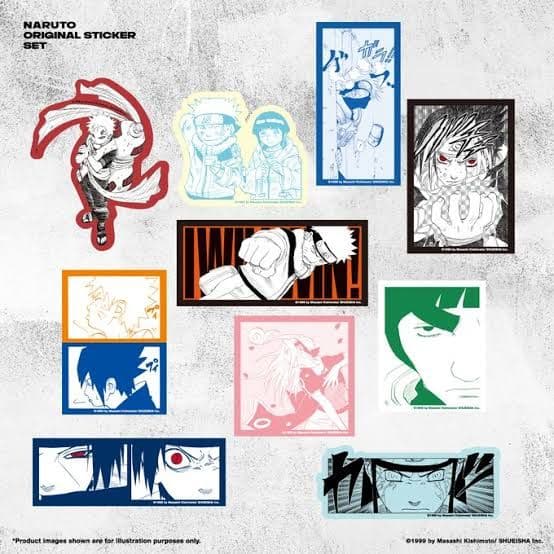 NARUTO 100名限定オリジナル原画ステッカー