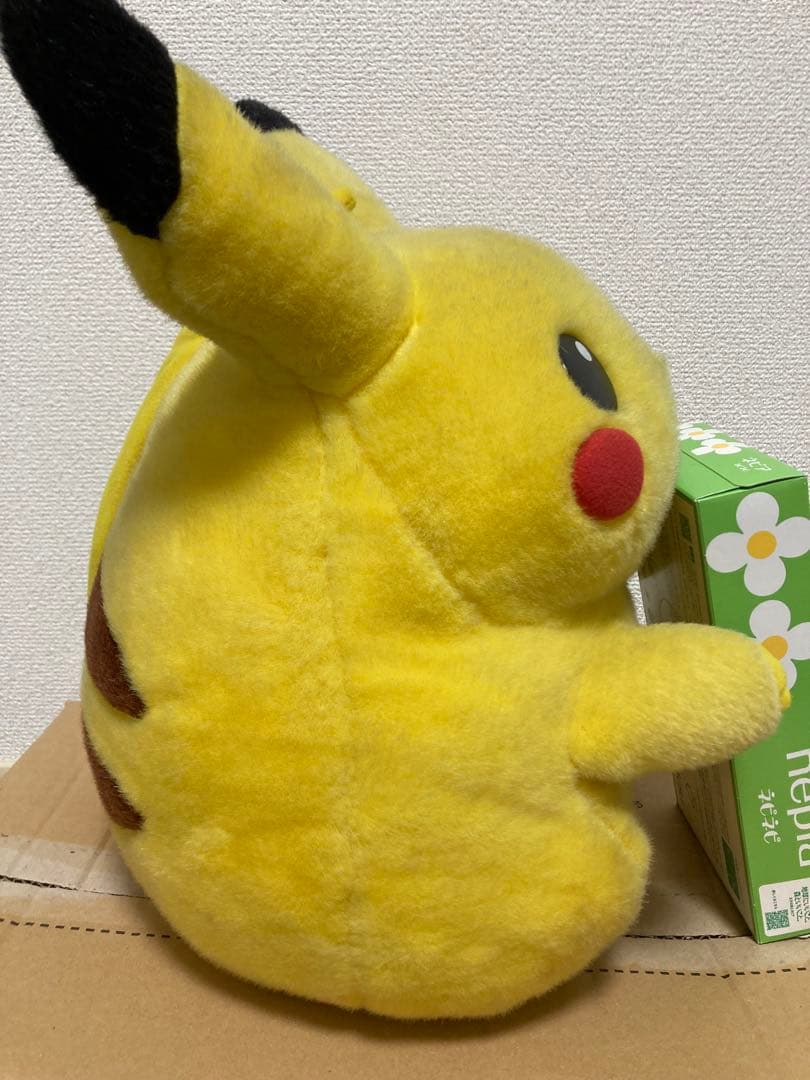 ピカチュウ ぬいぐるみ ポケットモンスター TOMY 当時物 等身大? 初代