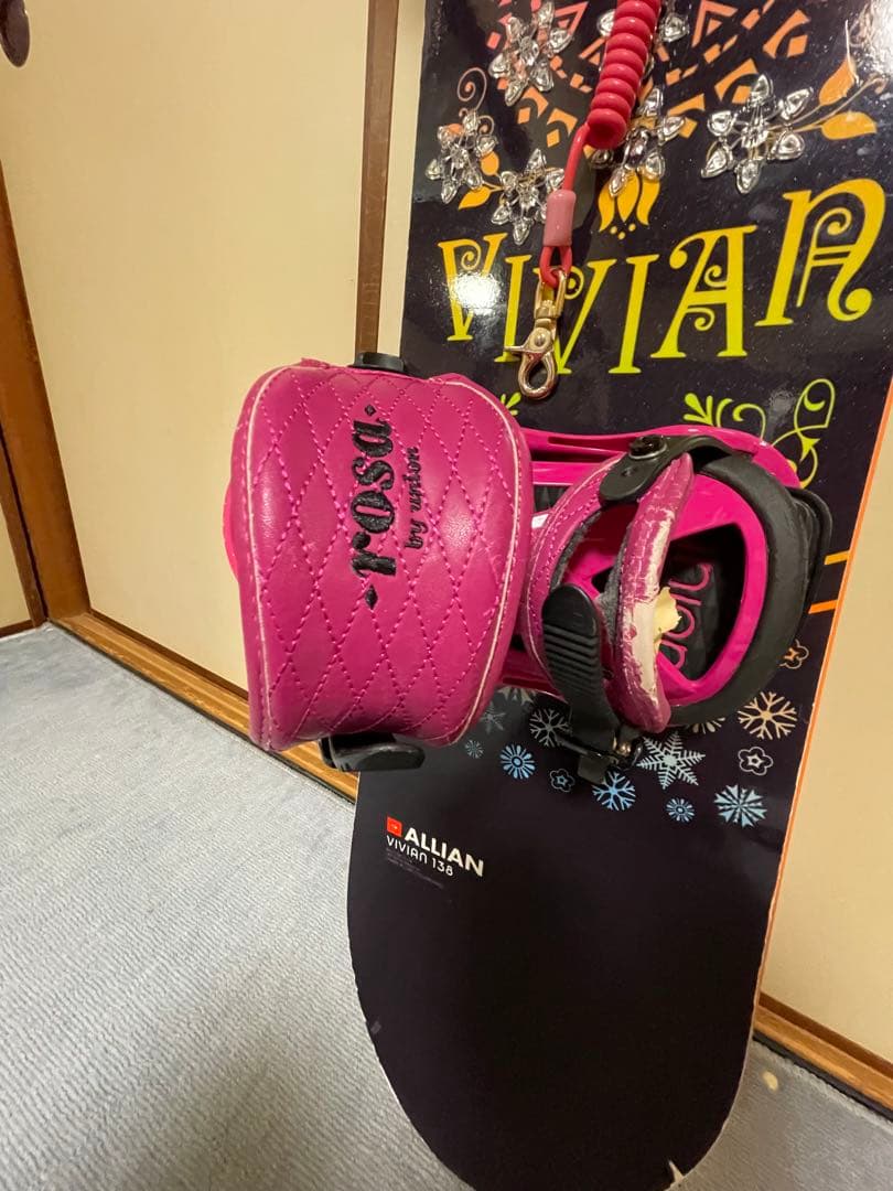 ALLIAN VIVIAN スノーボード　Union ビンディング