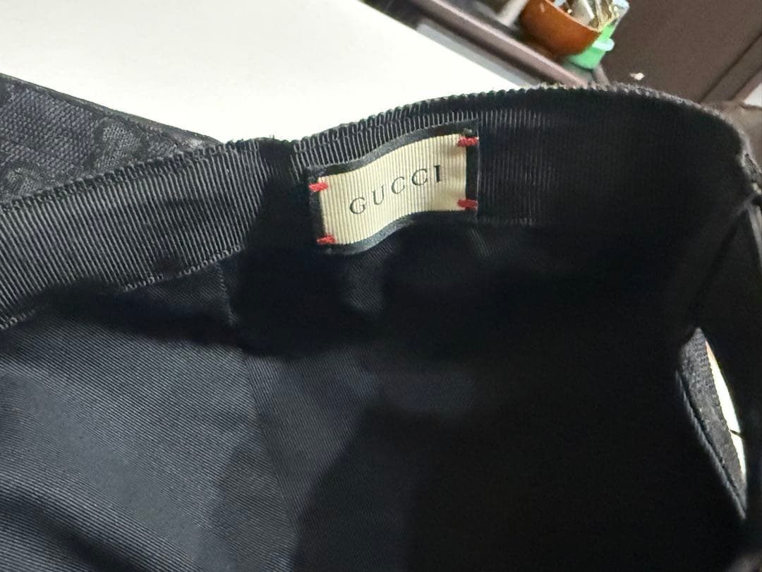 美品 グッチ GGキャンバス キャップ GUCCI XL