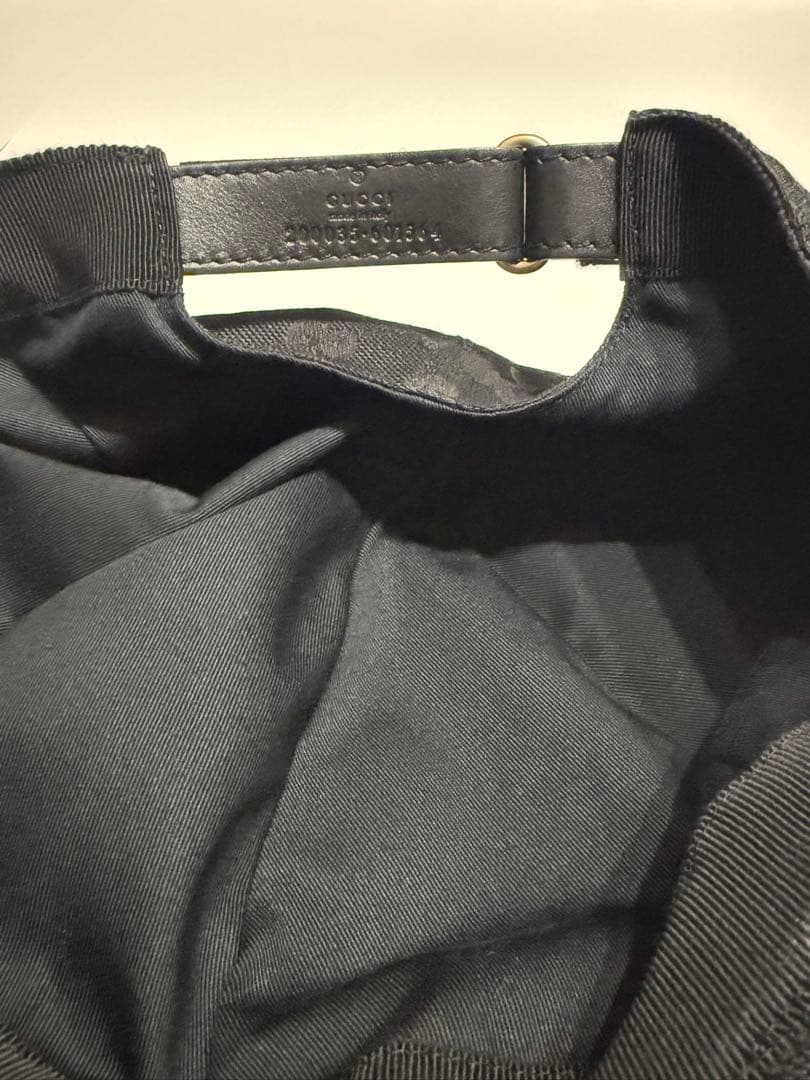 美品 グッチ GGキャンバス キャップ GUCCI XL