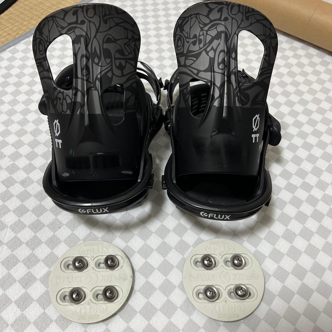FLUX TT スノーボードビンディング 黒/グレー