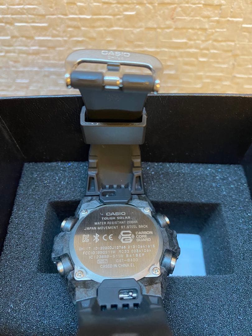 【極美品】G-SHOCK G-STEEL GST-B400 Bluetooth