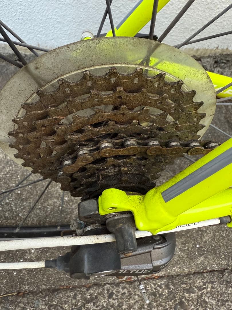 Giant クロスバイク ESCAPE RX3 ライムイエロー　M