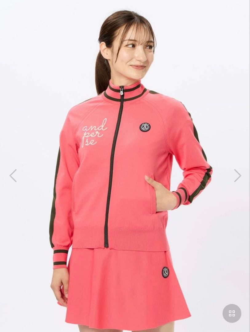 and per se アクティブニットジャケット M