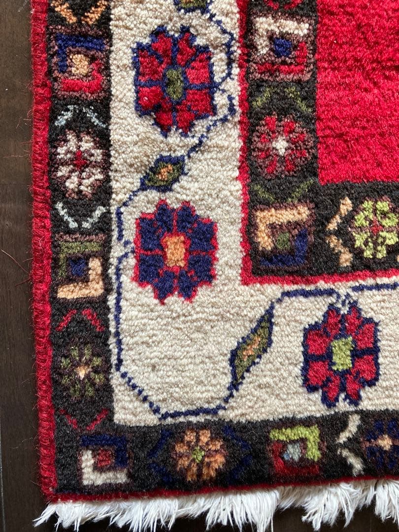 手織りウールペルシャラグ 約150×215センチ