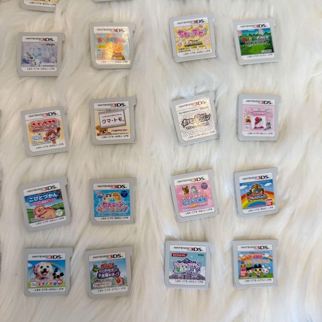 即*K様 ニンテンドー3DSソフト 70個セット(ケースなし)