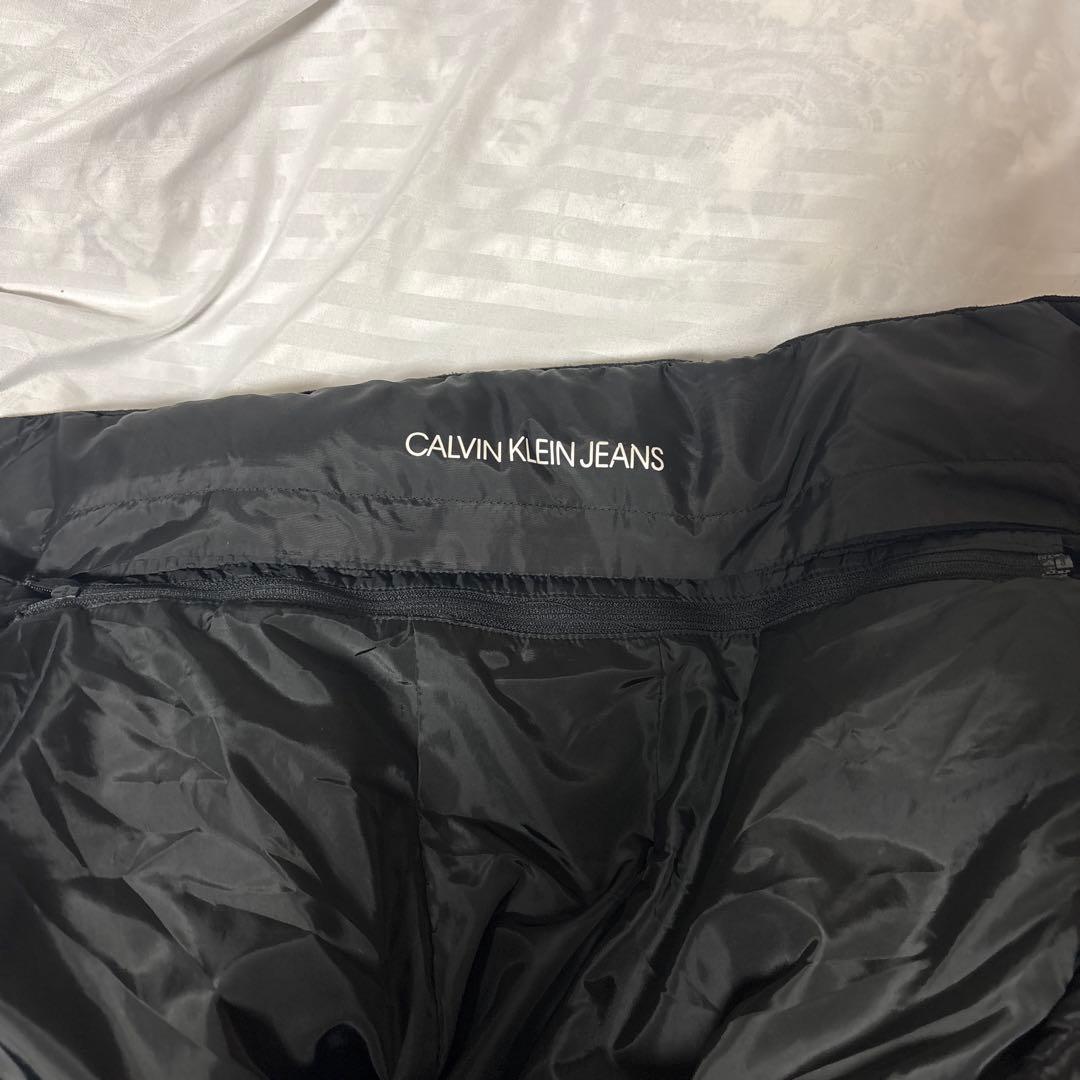 【うう】  JEANS ブラックダウンジャケット M