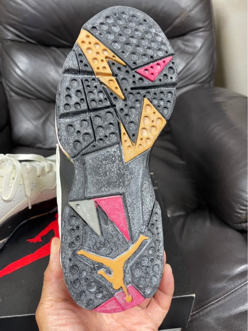 新品　ナイキ　エアージョーダン7 オリジナル1992年製ホワイト