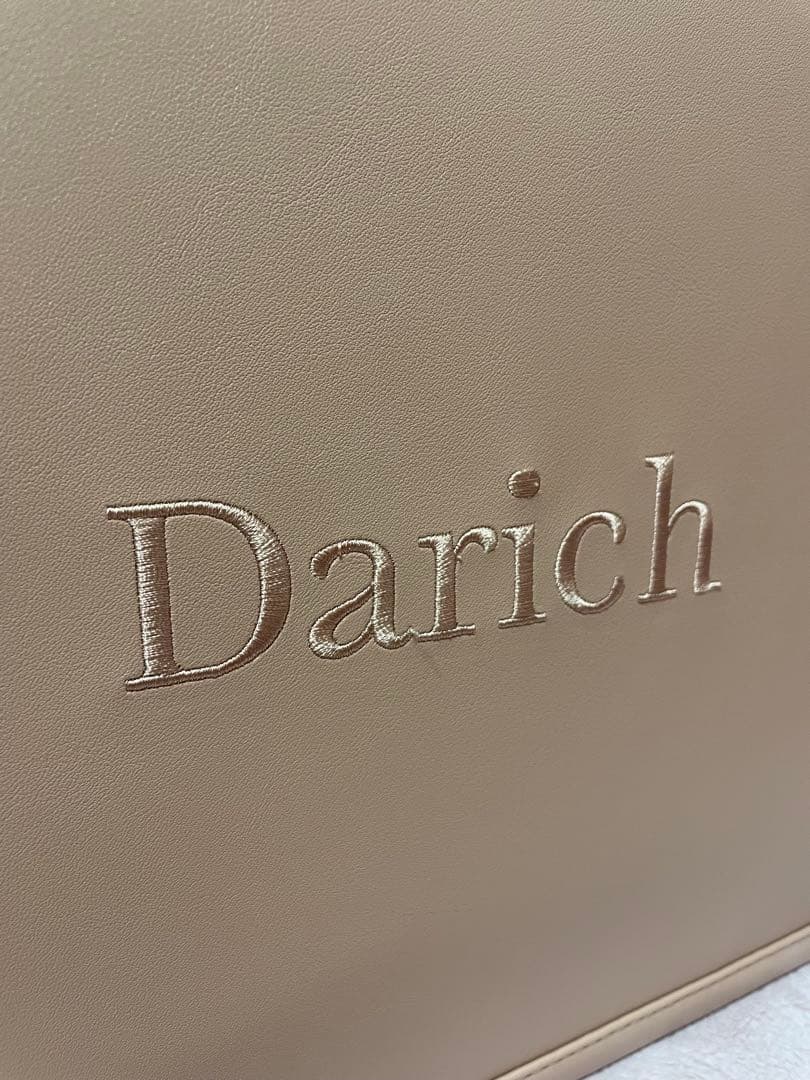 Darich ダーリッチ ロゴレザートートバッグ ピンク
