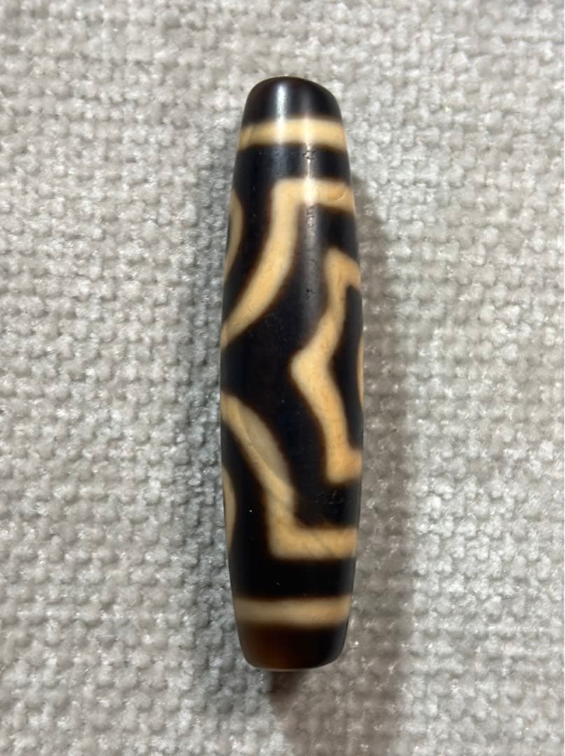 上肯天珠　三眼天珠　／送料込　匿名発送／チベット　天珠