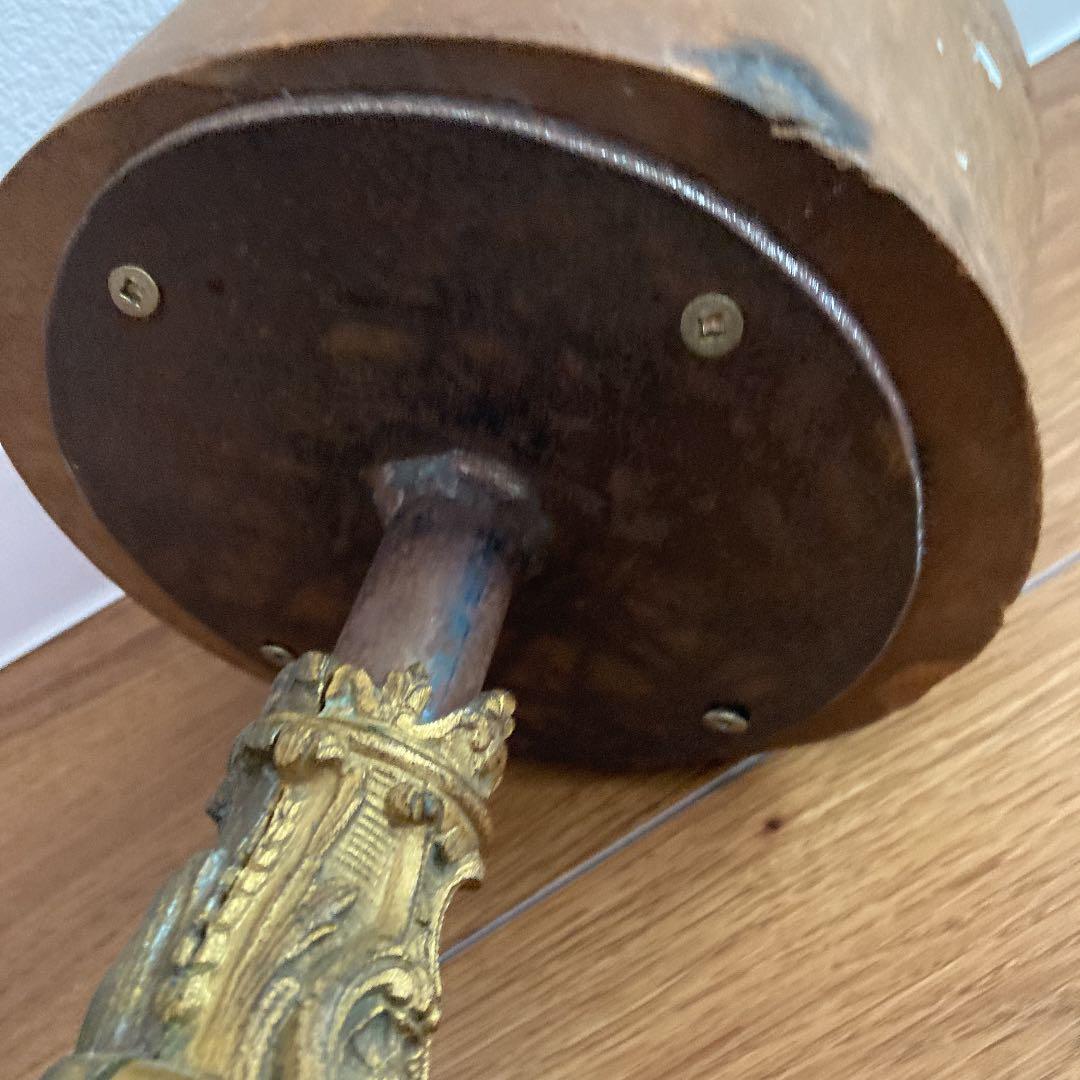 イギリスアンティークビンテージハットメイカーマネキン木製アイアン　アトリエ工場