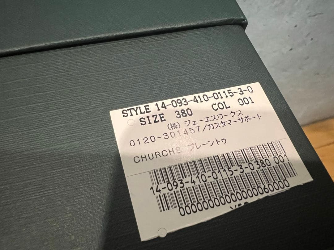 Church's チャーチ SHANNON 38 レディース プレーントゥ 革靴