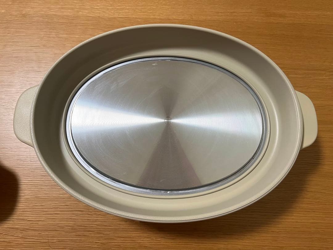 【BRUNO】オーバルホットプレート グリルプレートセット グレージュ