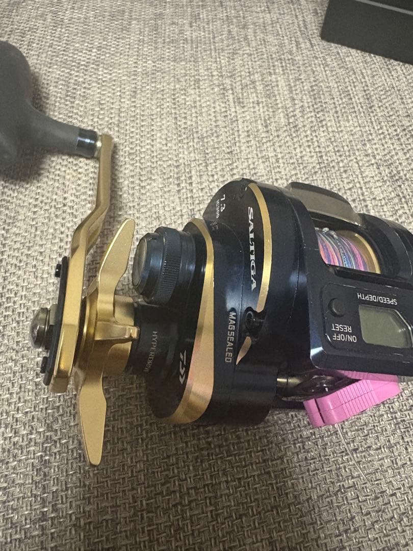 ダイワ　ソルティガIC 300H-SJ 美品　オーバーホールpe2.5号おまけ