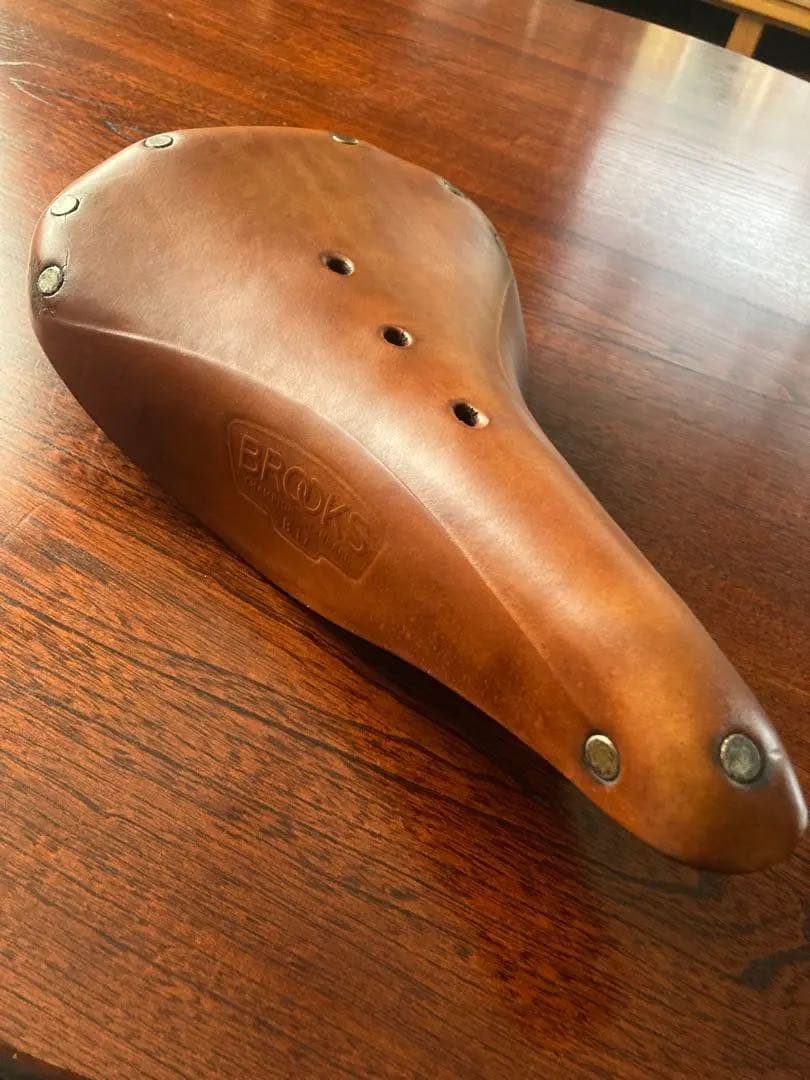 値下げ中❗️Brooks B17 本革　サドル　飴色　ハニー