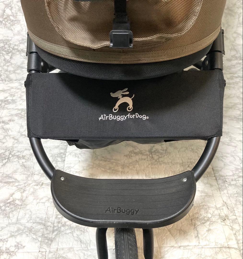 【美品】Airbuggy for Dog DOME2 Mレインカバー マット付き