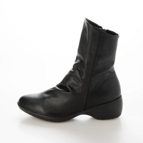 fitfit 新品24cm ◆ソフトレザーブーツ900(ブラック)