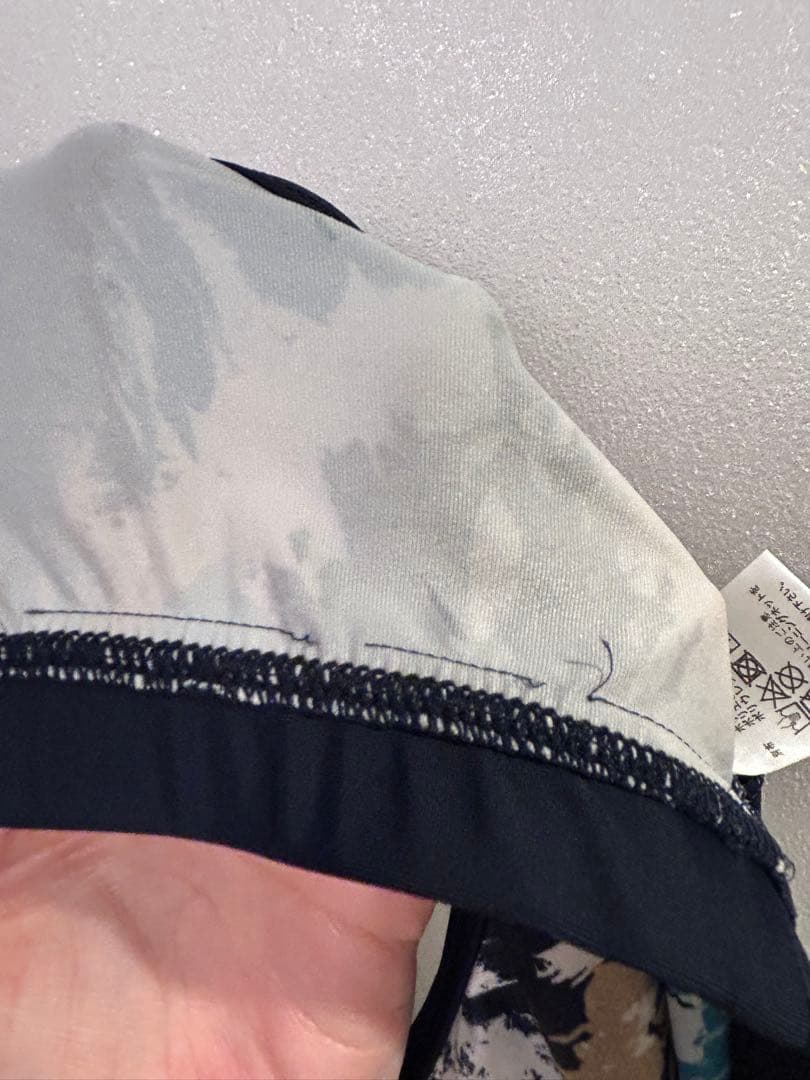 ●匿名配送即日発送●jumpone柄レギンスブラトップブルー36サイズ上下セット