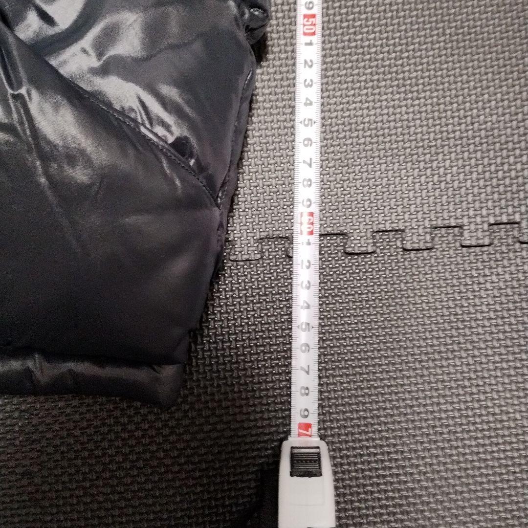 THE NORTH FACE ダウンベスト ブラック/オレンジ