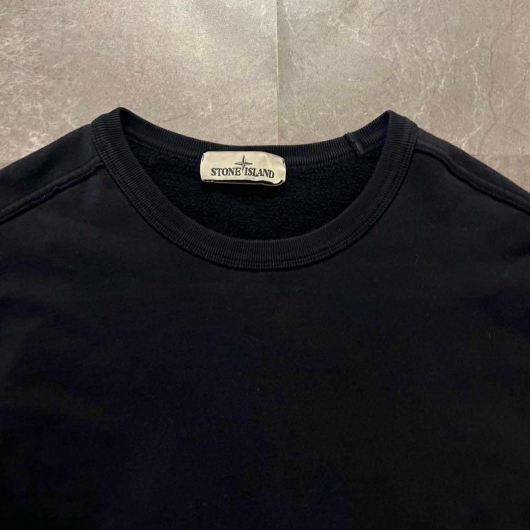 【極美品❗️】stone  スウェットトレーナー　ブラック　L