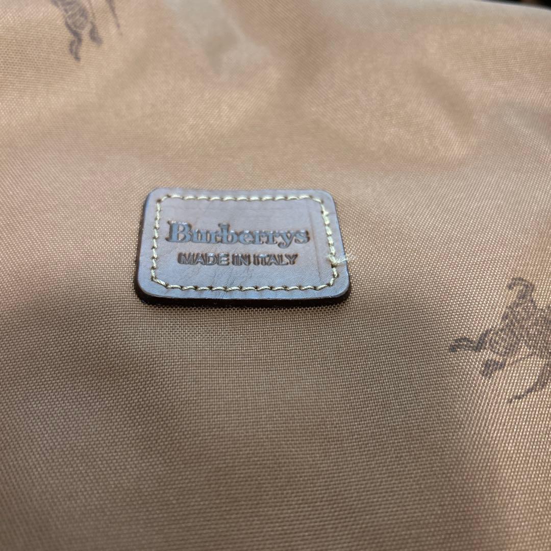 Burberrys チェック柄 ガーメントバッグ