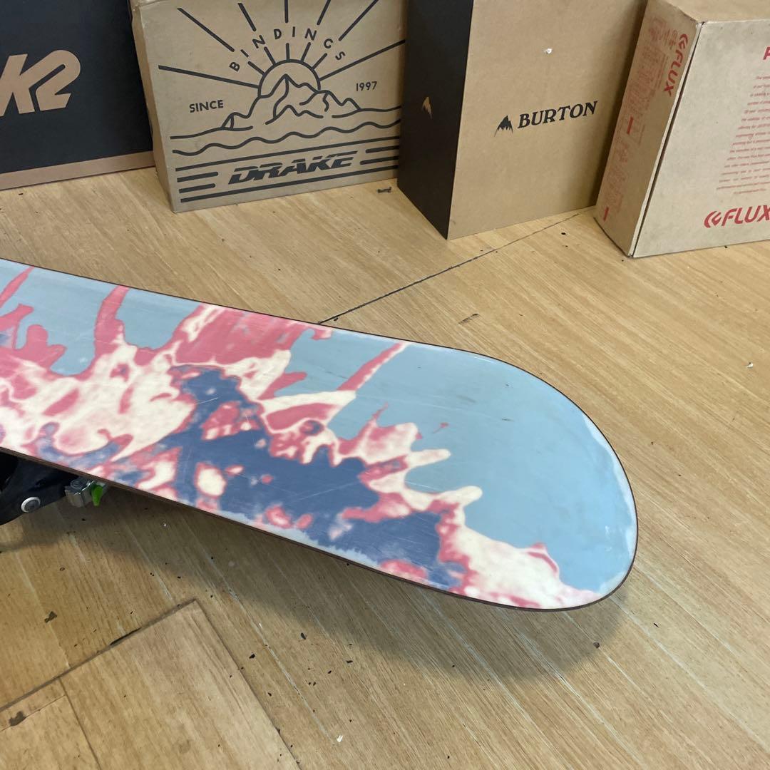 BURTON×SALOMON　バートン　バインディング付スノーボードセット