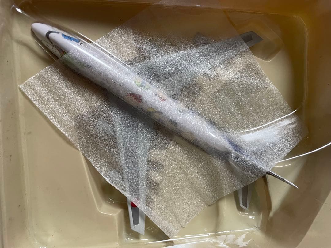 ANA　ボーイング747−400D　スヌーピー　フライングカラーズ