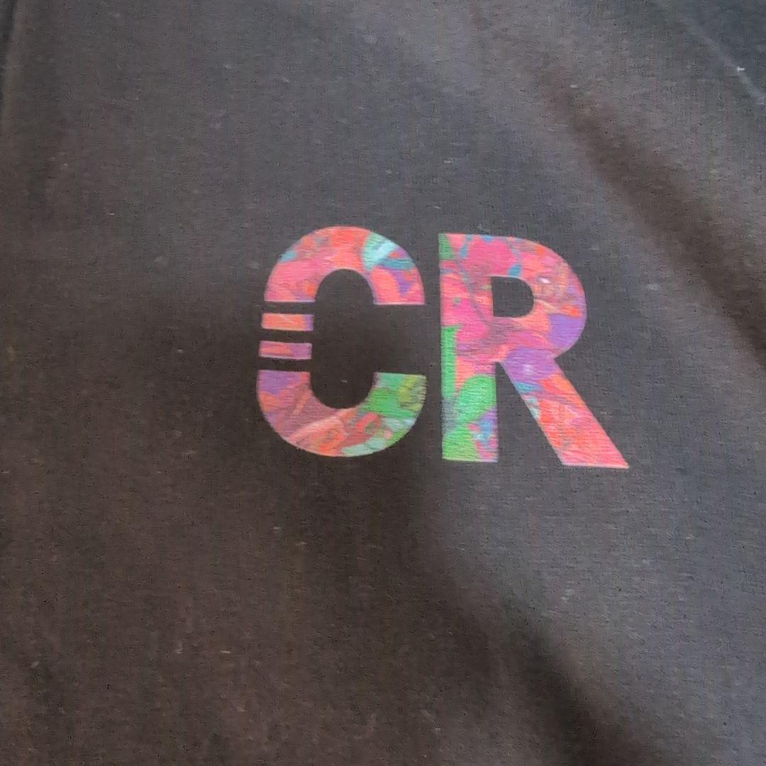 美品Crazy Raccoon オーバーサイズハーフジップスウェット Lブラック