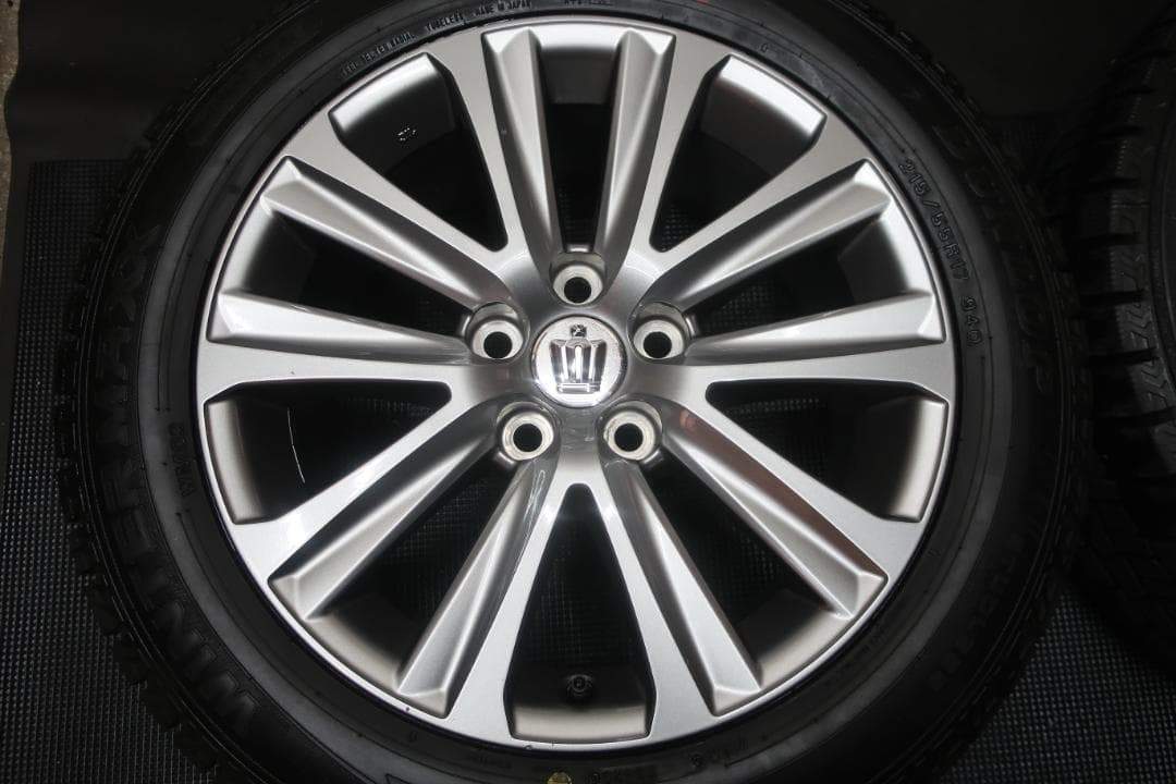 2025年 スタッドレス ダンロップ 215/55R17 クラウン アスリート