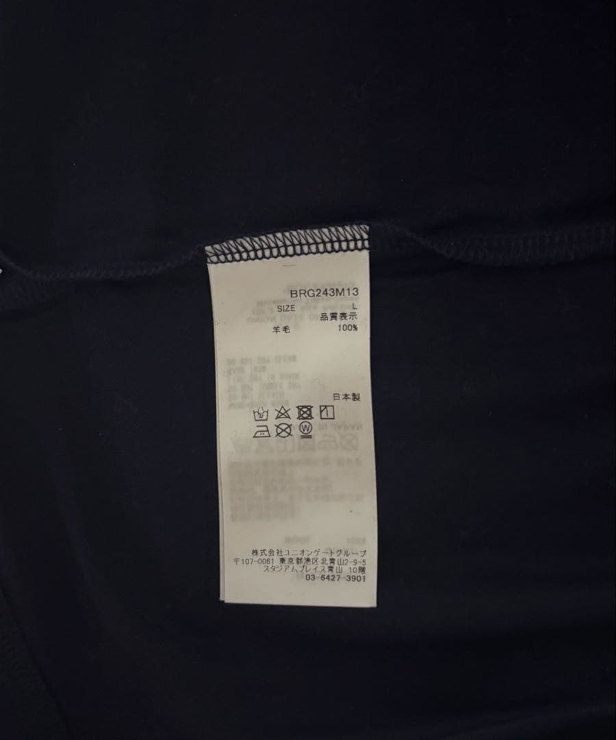 BRIEFINGブリーフィング ゴルフ モックネック　ゴルフウェア