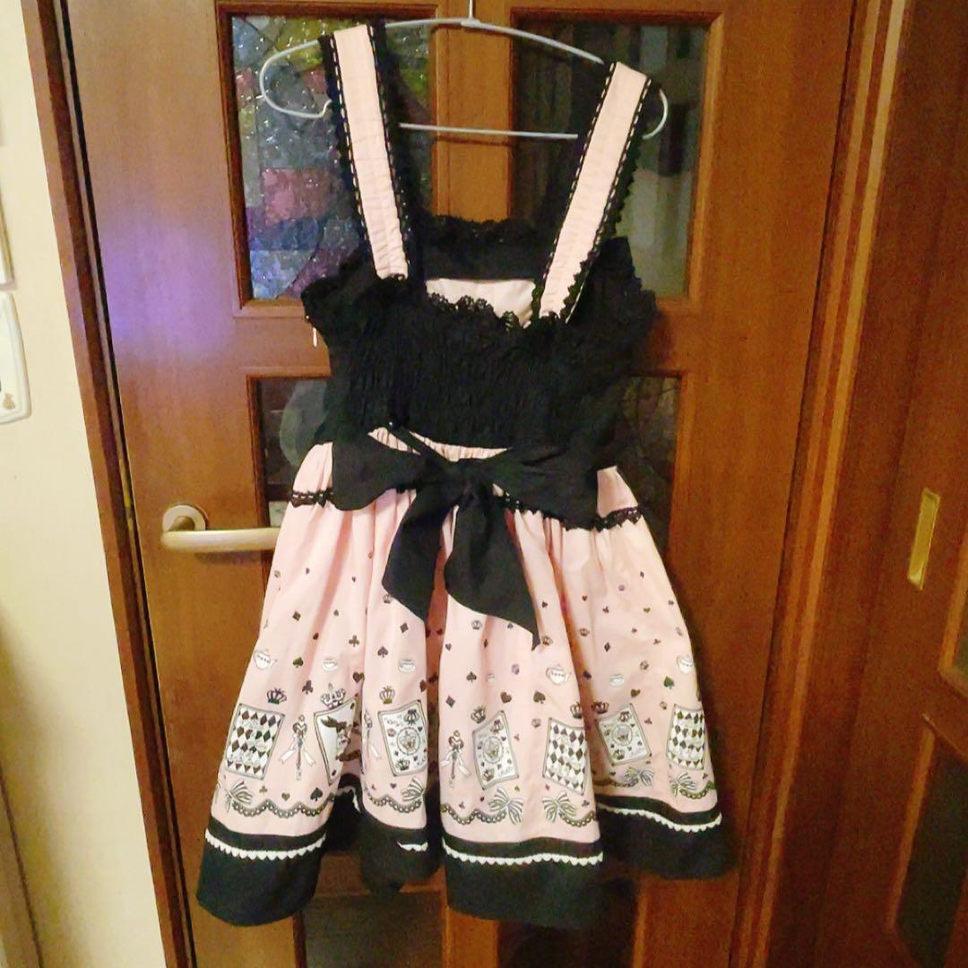 MAXICIMAM ゴスロリドレス アリス柄