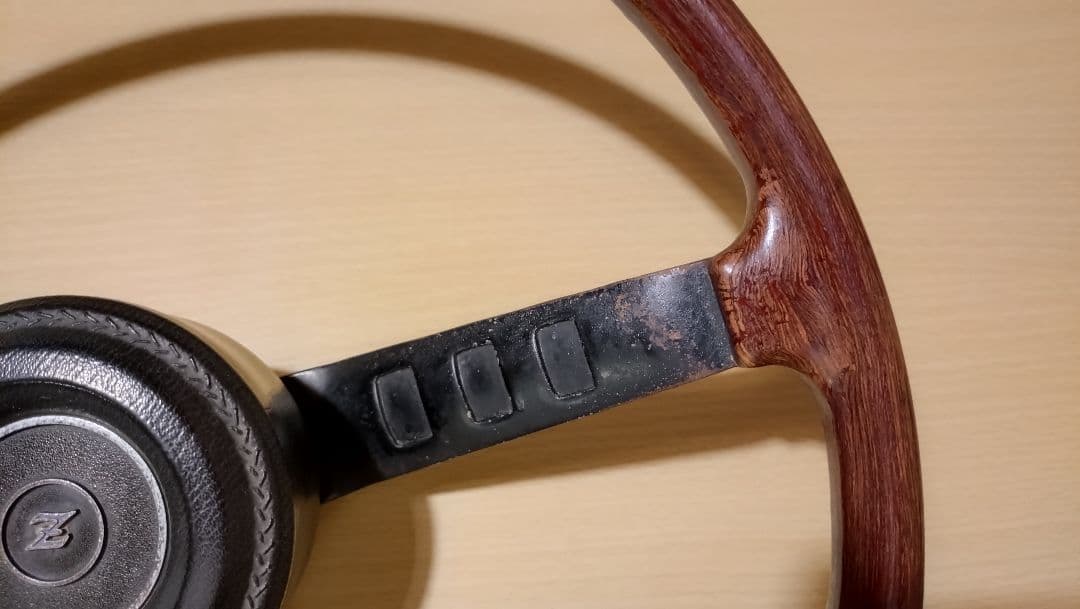 【ナオユ】フェアレディZ　Fairladyz　純正ステアリング旧タイプ