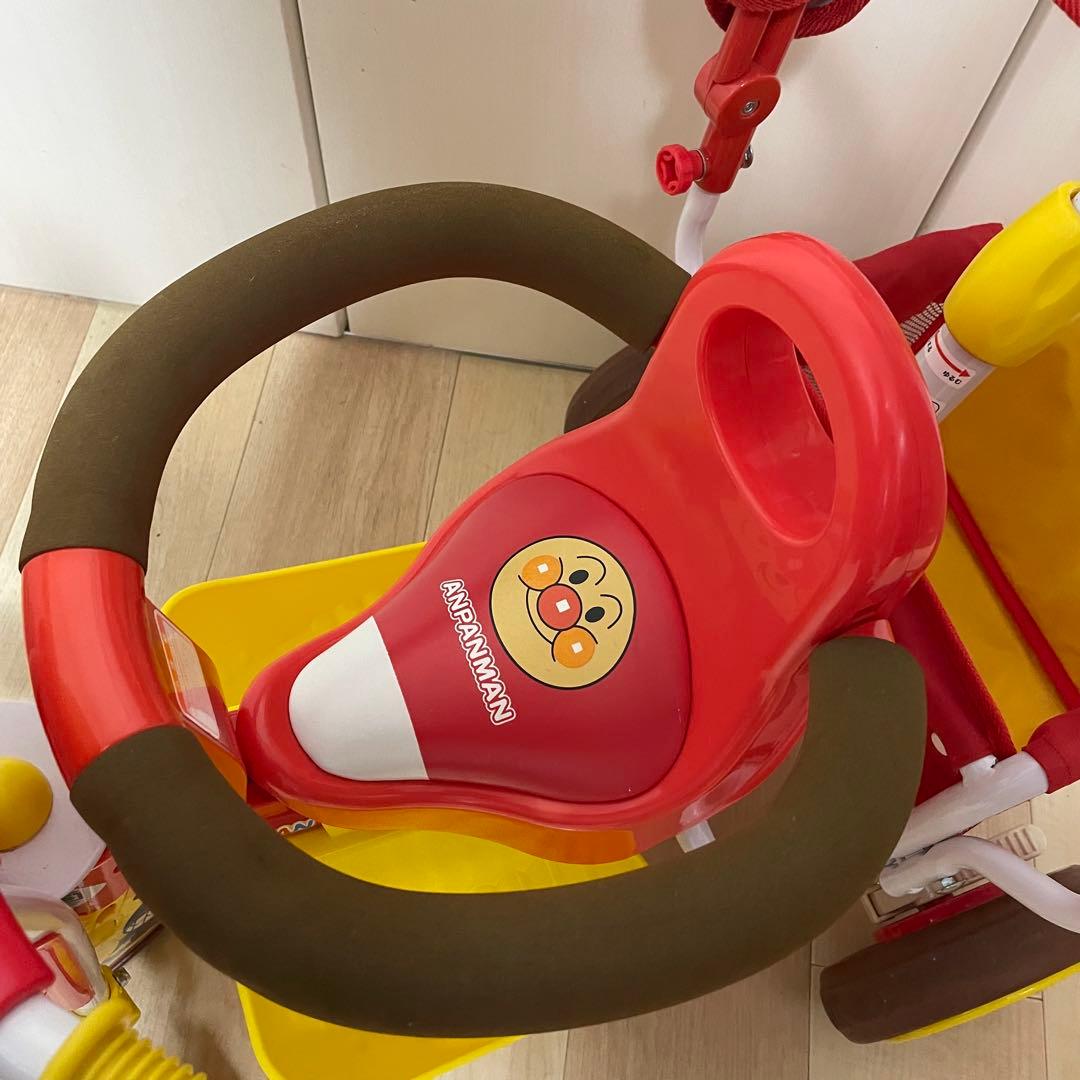 【取説/箱有り】三輪車 アンパンマン アドバンス GOO! S