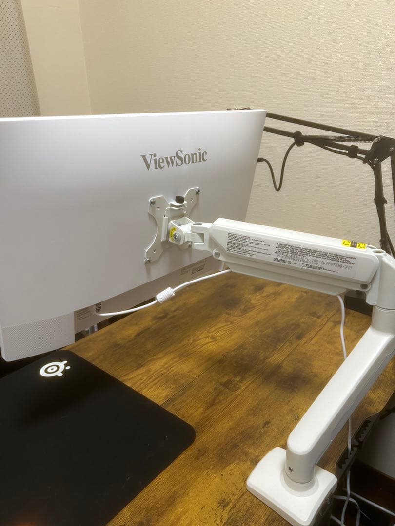 ViewSonic VX2428J2-W-7 23.8モニターアームセット販売