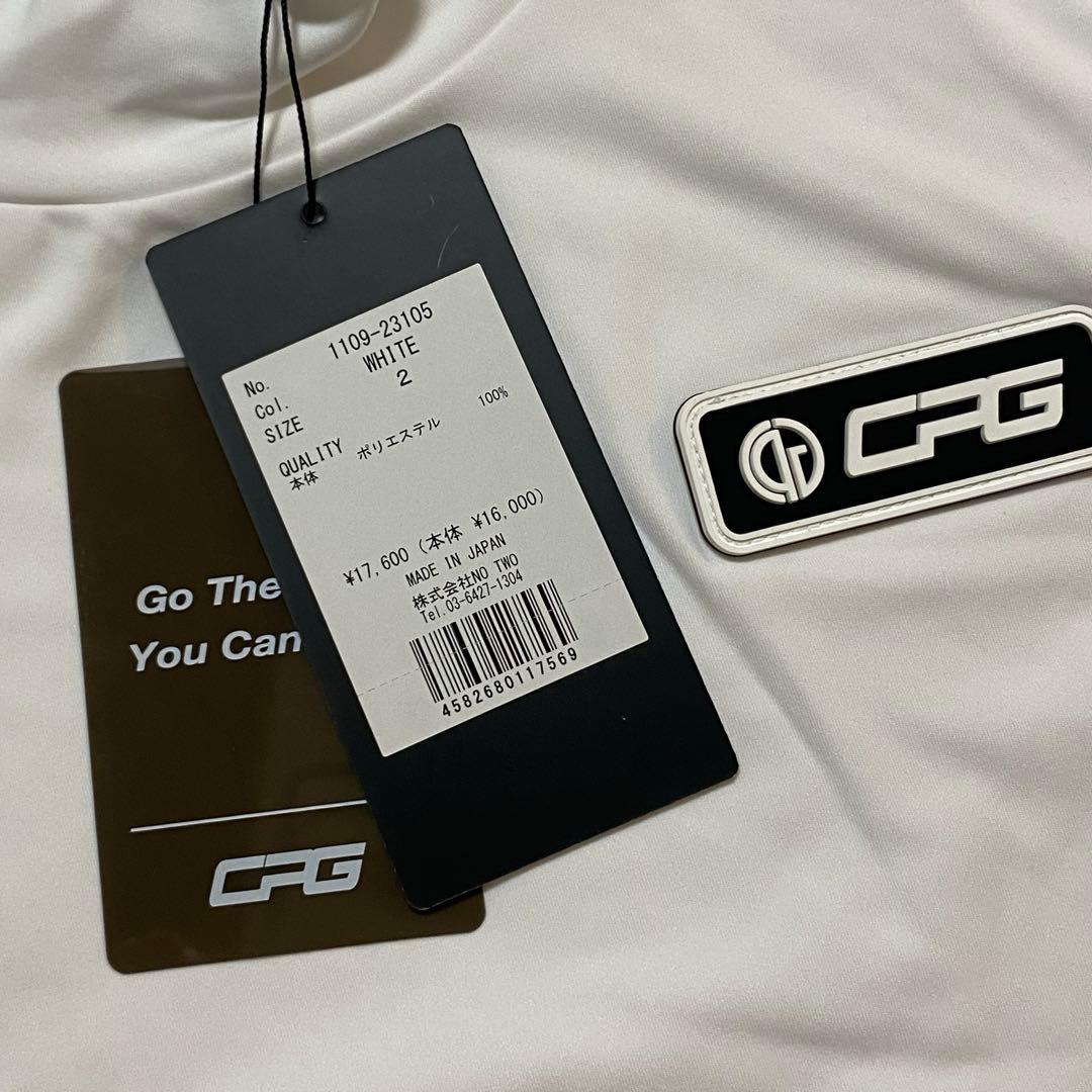 新品タグ付き❤️cpgゴルフ レディース ノースリーブ タンクトップ 白 Mサイズ