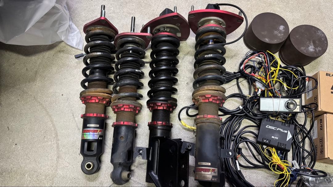 発送可WRX STI ブリッツZZ-R DSC Plus付き　ジャンク