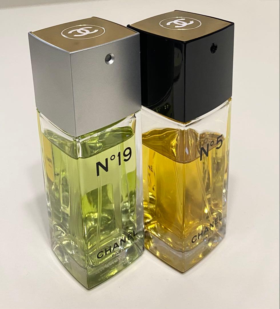CHANEL 香水 N°5 ・N°19 オーデトワレ 【２本セット 】定番 人気