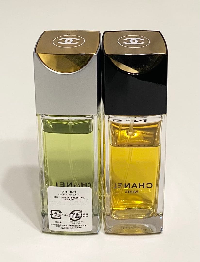 CHANEL 香水 N°5 ・N°19 オーデトワレ 【２本セット 】定番 人気