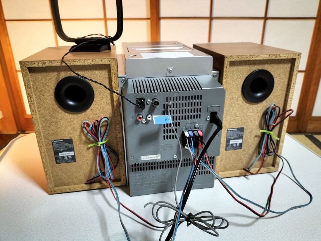 panasonicミニコンポSA-PM730SDリモコン取扱い説明書付き