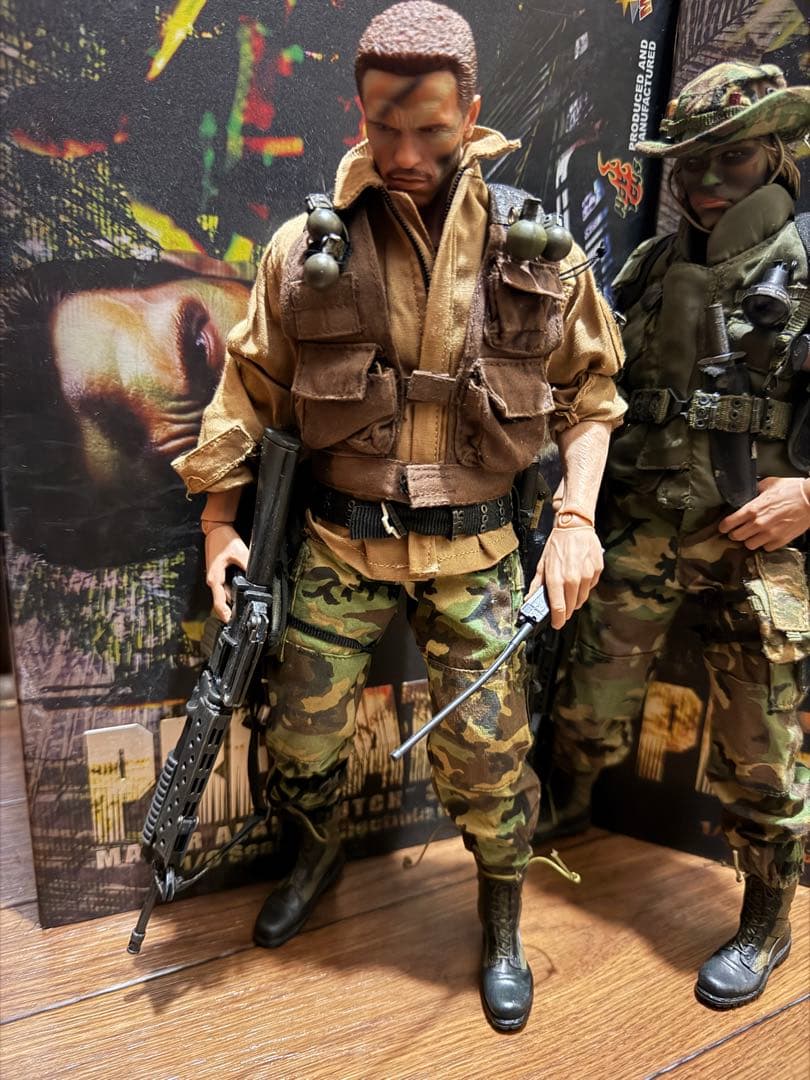 ホットトイズ　ムービー・マスターピース　プレデター　1/6 ダッチ・シェイファー