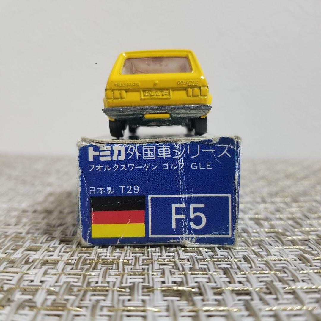 トミカ　青箱　No.F5 フォルクスワーゲン ゴルフ GLE　日本製