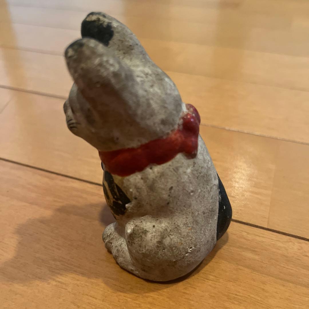 陶器　招き猫　置物　土人形　伝統工芸品