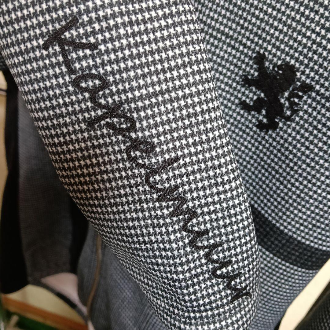 カペルミュール 千鳥柄 裏起毛 プレミアムジャケット 長袖ジャージ／M