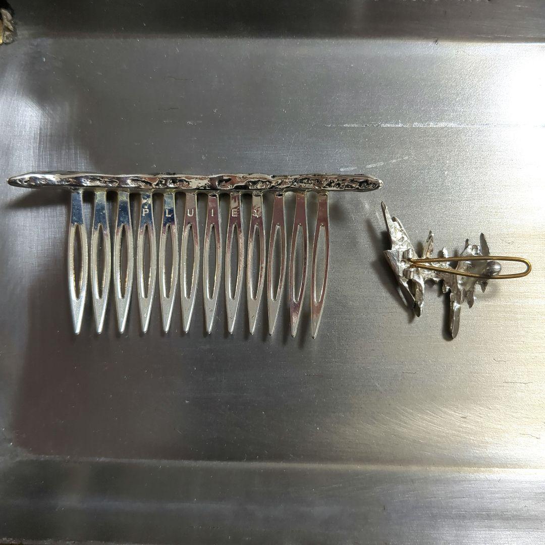 pluie コーム　シャッタードクリップ　2点セット