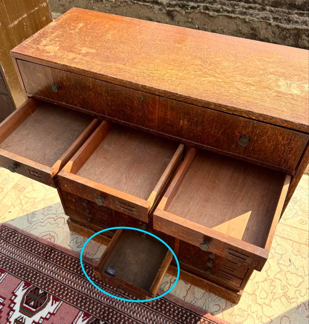 開け方を知ってる人だけが使える｜32杯の大正カラクリ箪笥