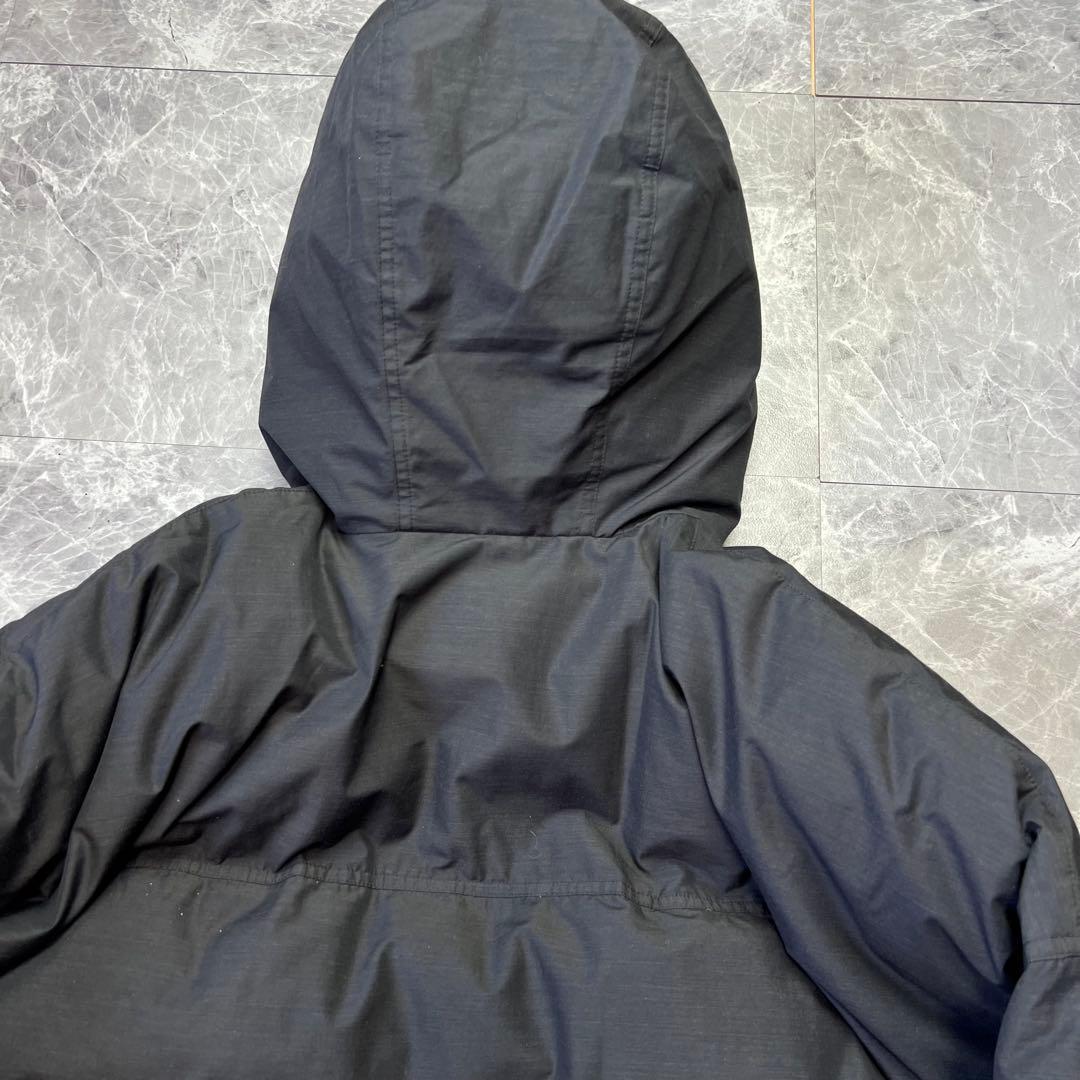 スノーピーク　焚き火スペック　ダウンジャケット　L 黒　アノラック　down