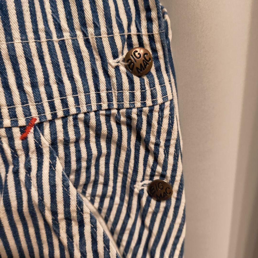 BIGMAC ヒッコリー　オーバオール